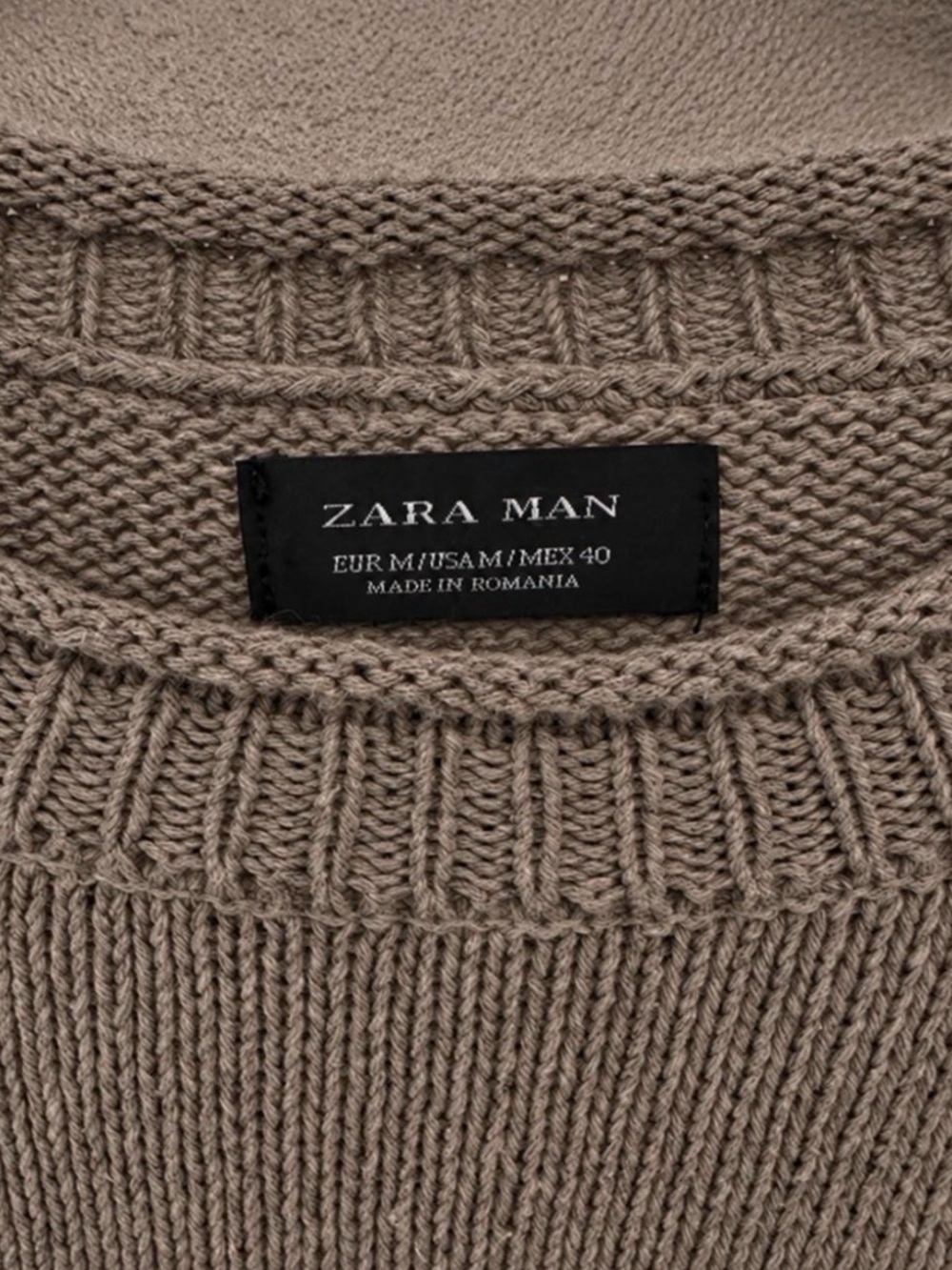 Oversized Man knit sweater